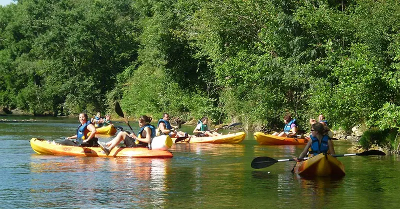 Canoë sur la Nivelle