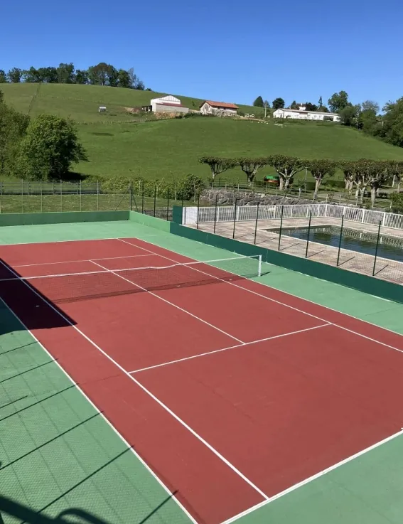 Court de tennis du camping